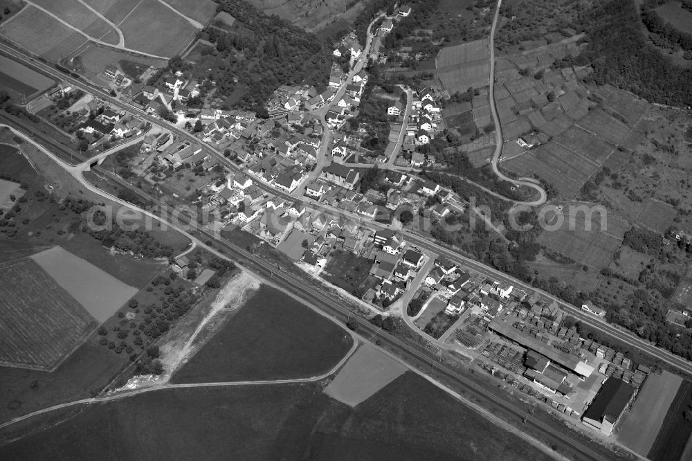 Aerial image Ziegelanger - Village - View of the district Hassberge belonging municipality in Ziegelanger in the state Bavaria