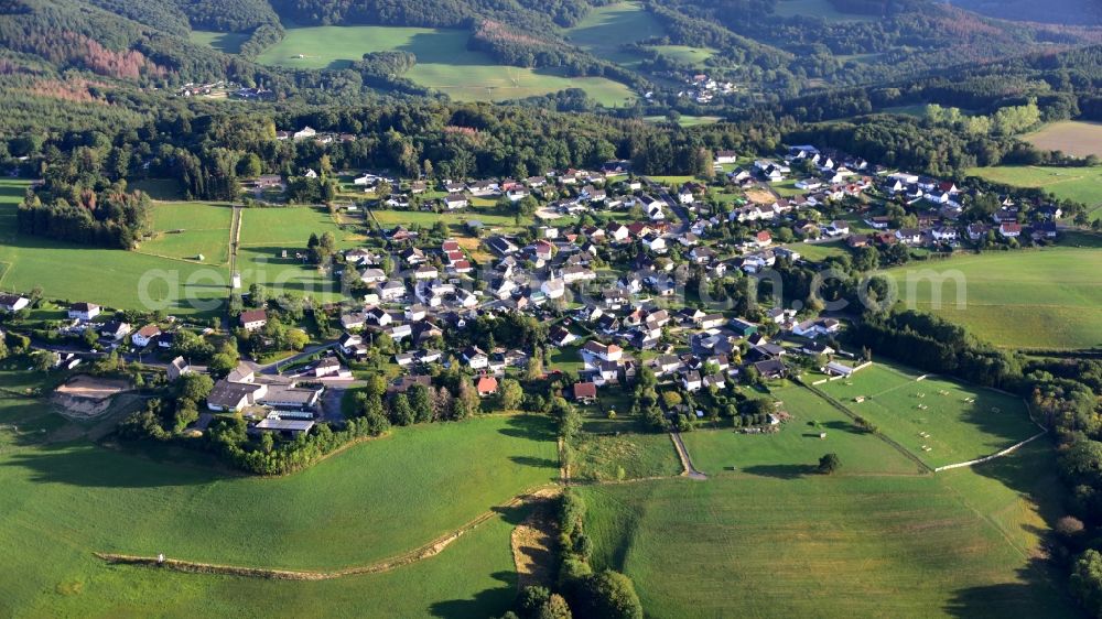 Aerial photograph Breitscheid - Village Breitscheid in the state Rhineland-Palatinate, Germany