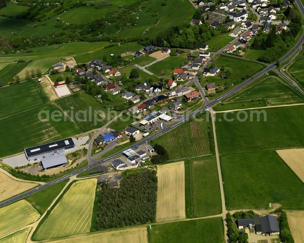 Barweiler from the bird's eye view: View of Barweiler in Rhineland-Palatinate