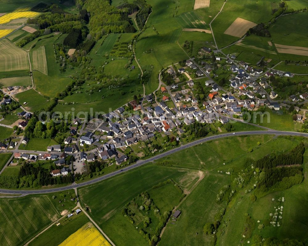 Aerial photograph Barweiler - View of Barweiler in Rhineland-Palatinate