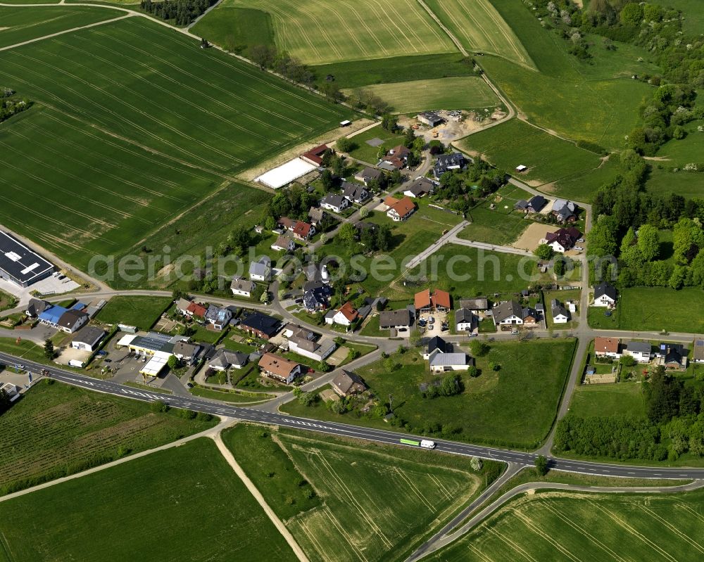 Barweiler from above - View of Barweiler in Rhineland-Palatinate