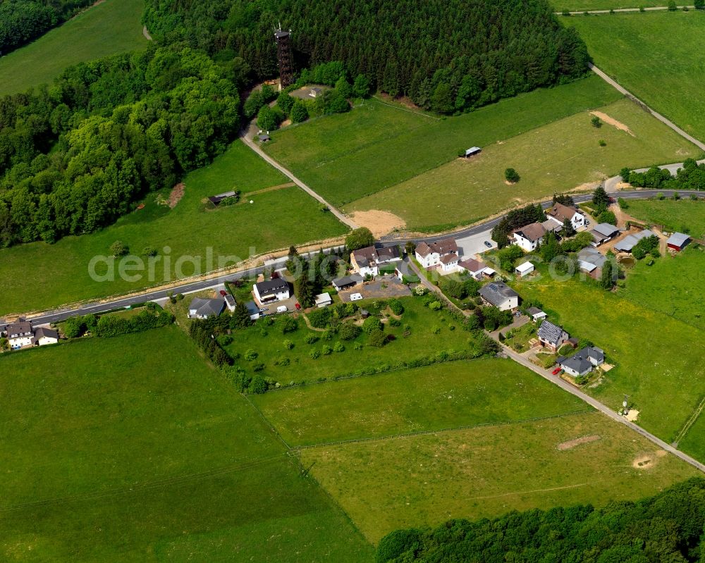 Aerial photograph Busenhausen - View of Beul in Busenhausen in Rhineland-Palatinate