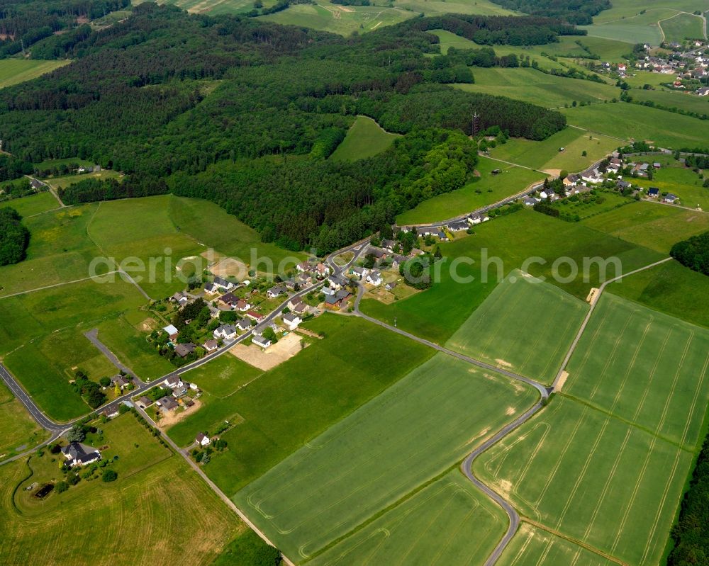 Aerial photograph Busenhausen - View of Beul in Busenhausen in Rhineland-Palatinate