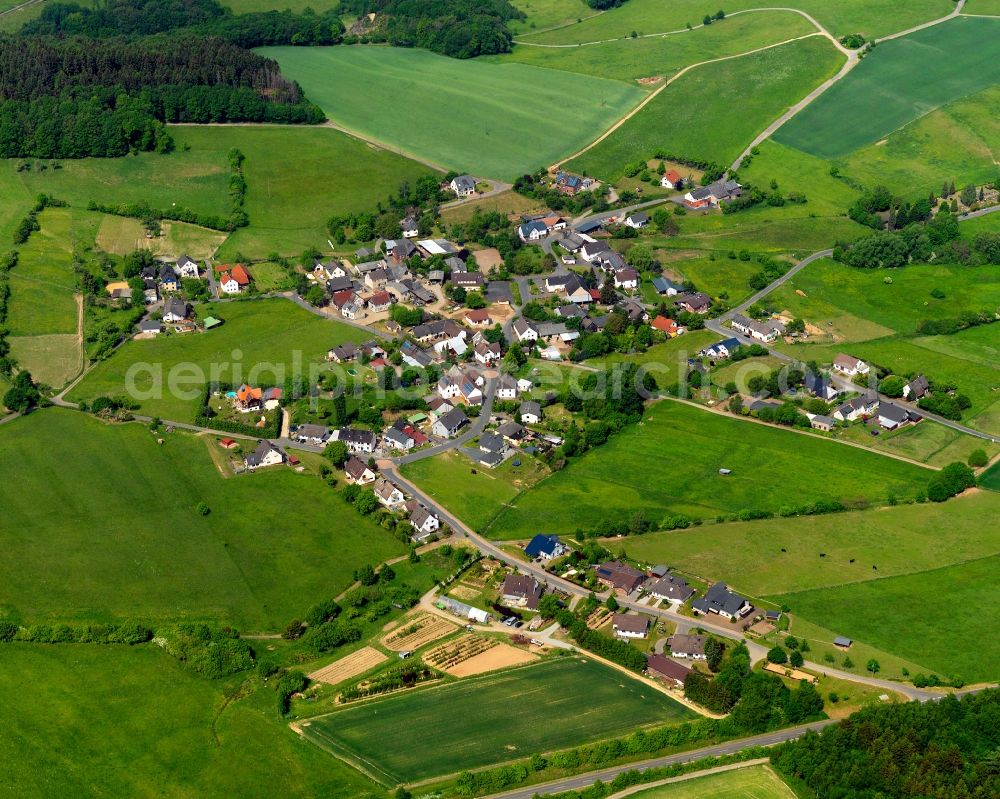 Birkenbeul from above - View of Birkenbeul in the state of Rhineland-Palatinate