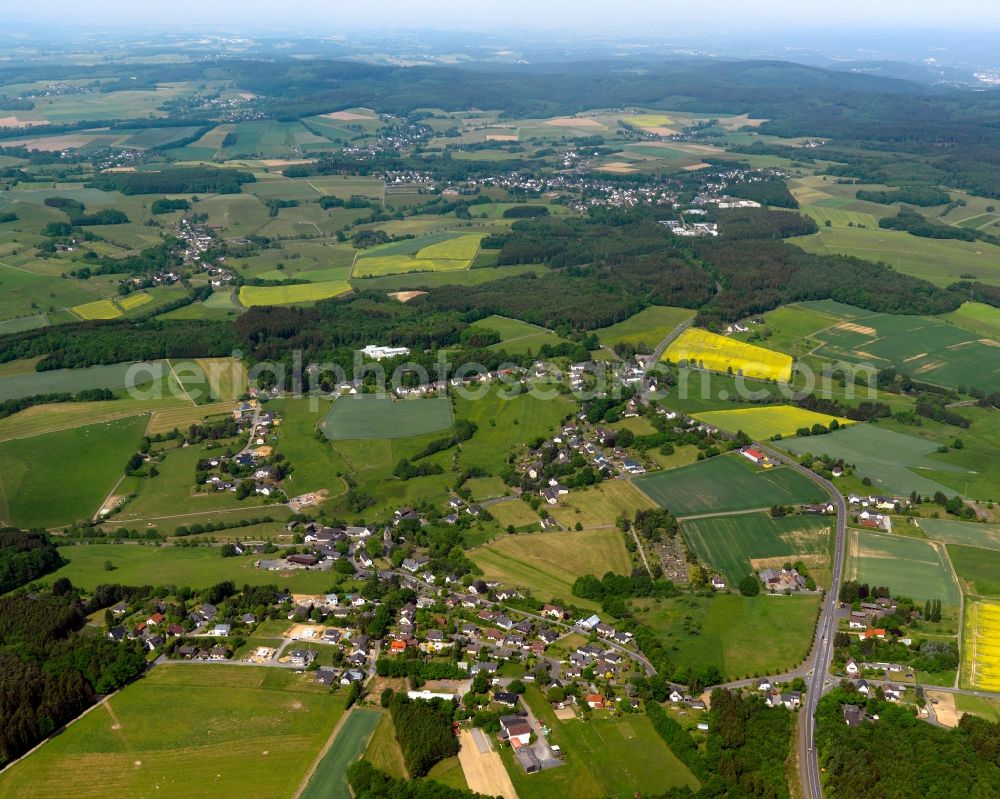 Aerial image Birnbach - View of Birnbach in the state of Rhineland-Palatinate