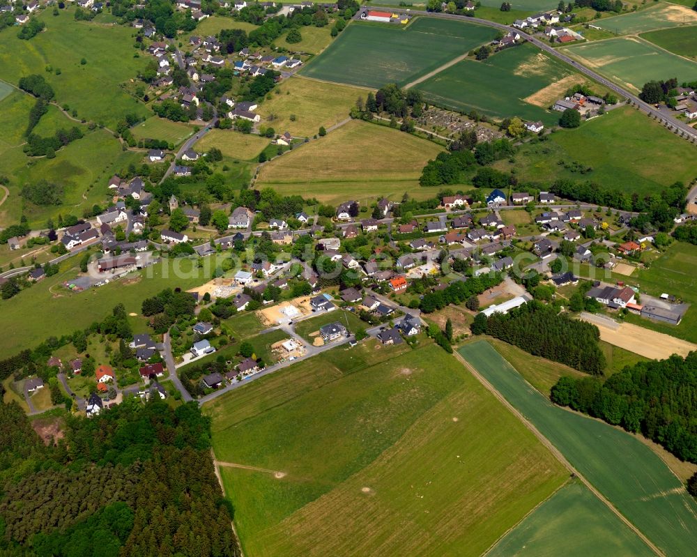 Aerial photograph Birnbach - View of Birnbach in the state of Rhineland-Palatinate