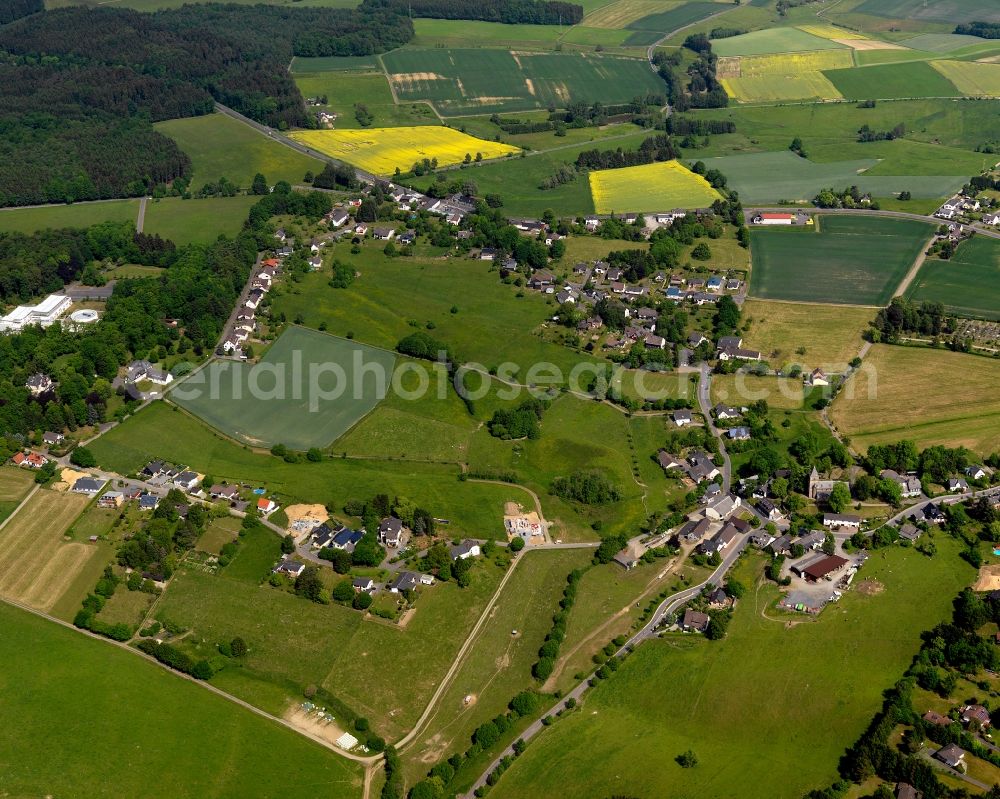 Birnbach from above - View of Birnbach in the state of Rhineland-Palatinate