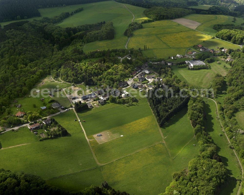 Heckenbach from above - View of Blasweiler in Rhineland-Palatinate