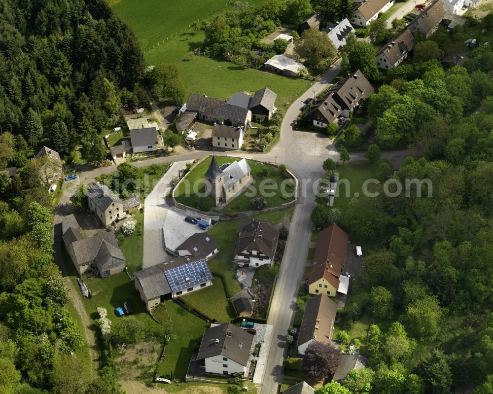 Heckenbach from the bird's eye view: View of Blasweiler in Rhineland-Palatinate