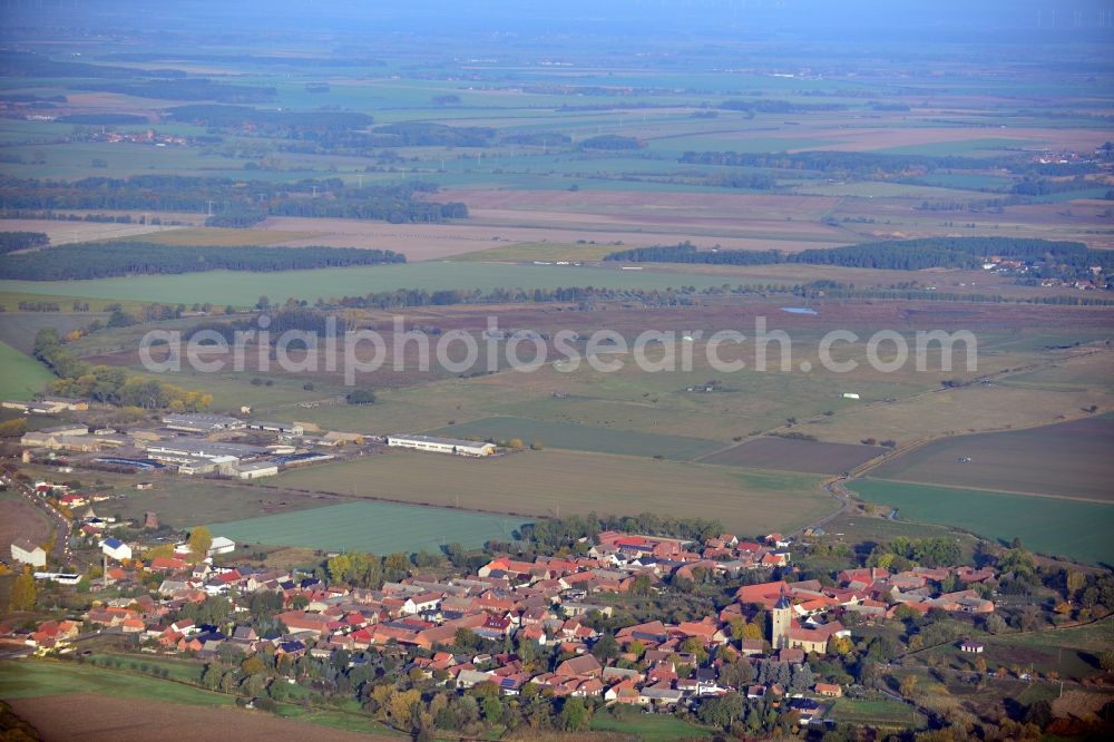 Buch from the bird's eye view: Villagescape of the village Buch in the state Saxony-Anhalt