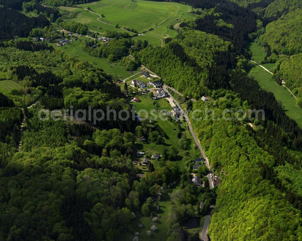 Aerial photograph Eichenbach - View of Eichenbach in Rhineland-Palatinate