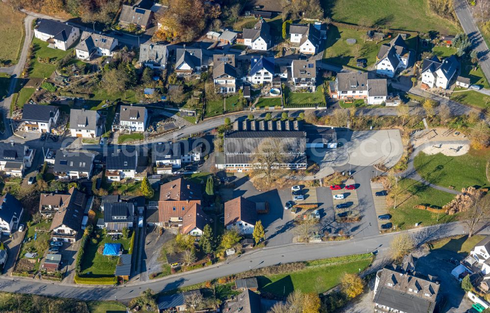 Eisborn from the bird's eye view: Village view in Eisborn in the state North Rhine-Westphalia, Germany