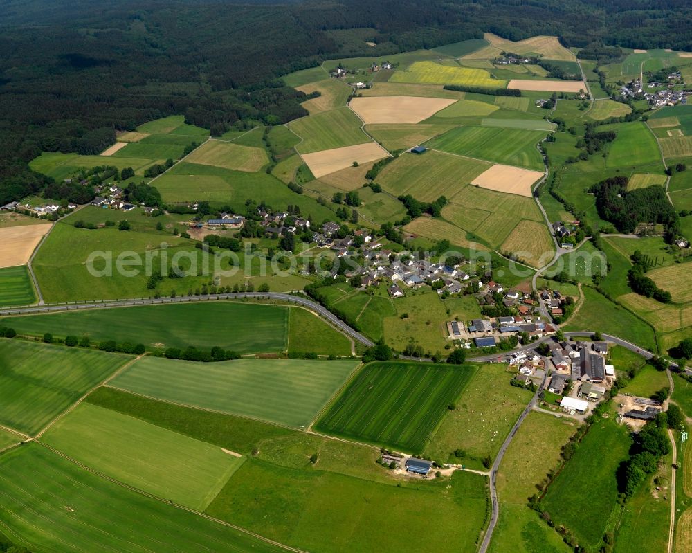 Hasselbach from above - View of Hasselbach in Rhineland-Palatinate