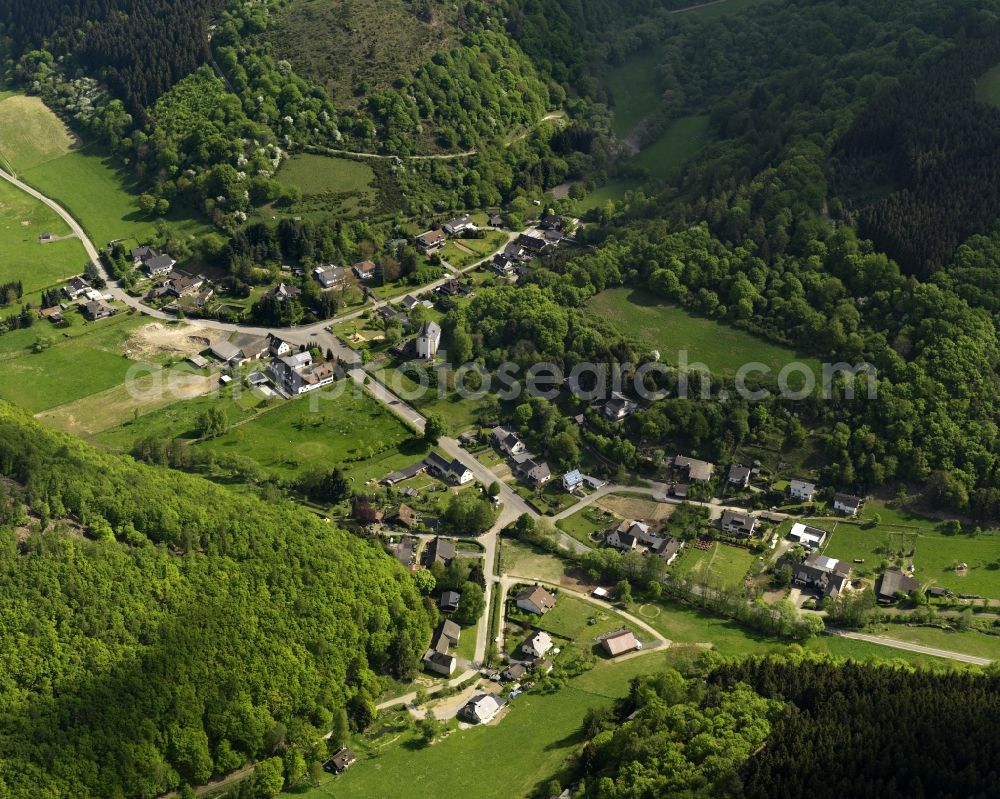 Aerial photograph Herschbach - View of Herschbach in Rhineland-Palatinate