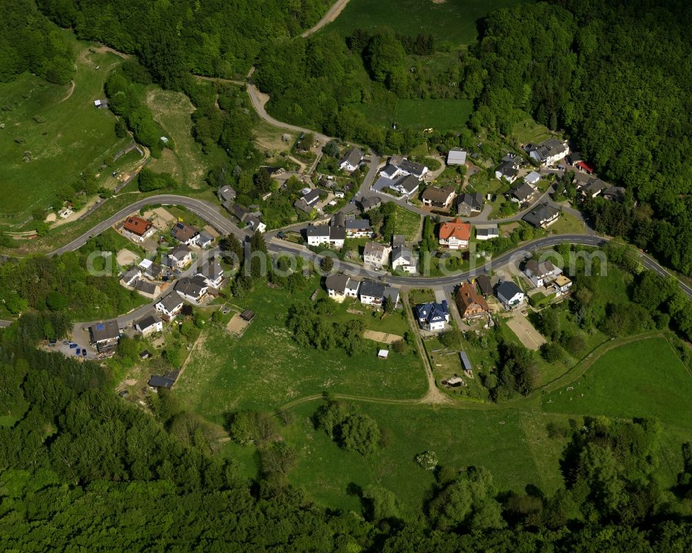 Aerial photograph Heulingshof - View of Heulingshof in Rhineland-Palatinate