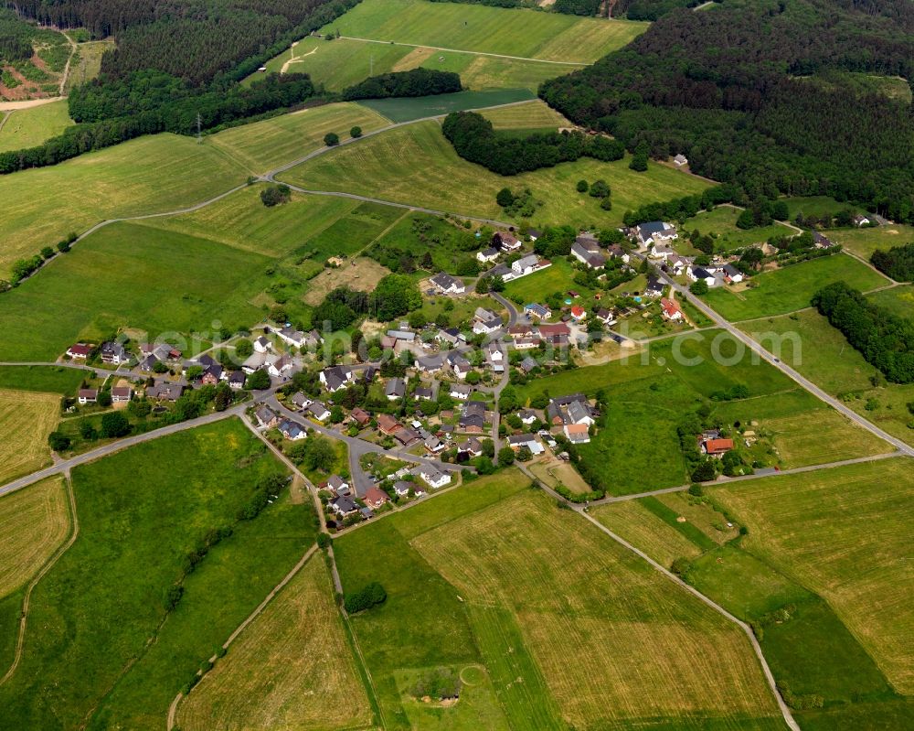 Heupelzen from above - View of Heupelzen in the state of Rhineland-Palatinate