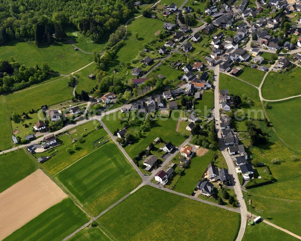 Hoffeld from above - Village view from Hoffeld in Rhineland-Palatinate