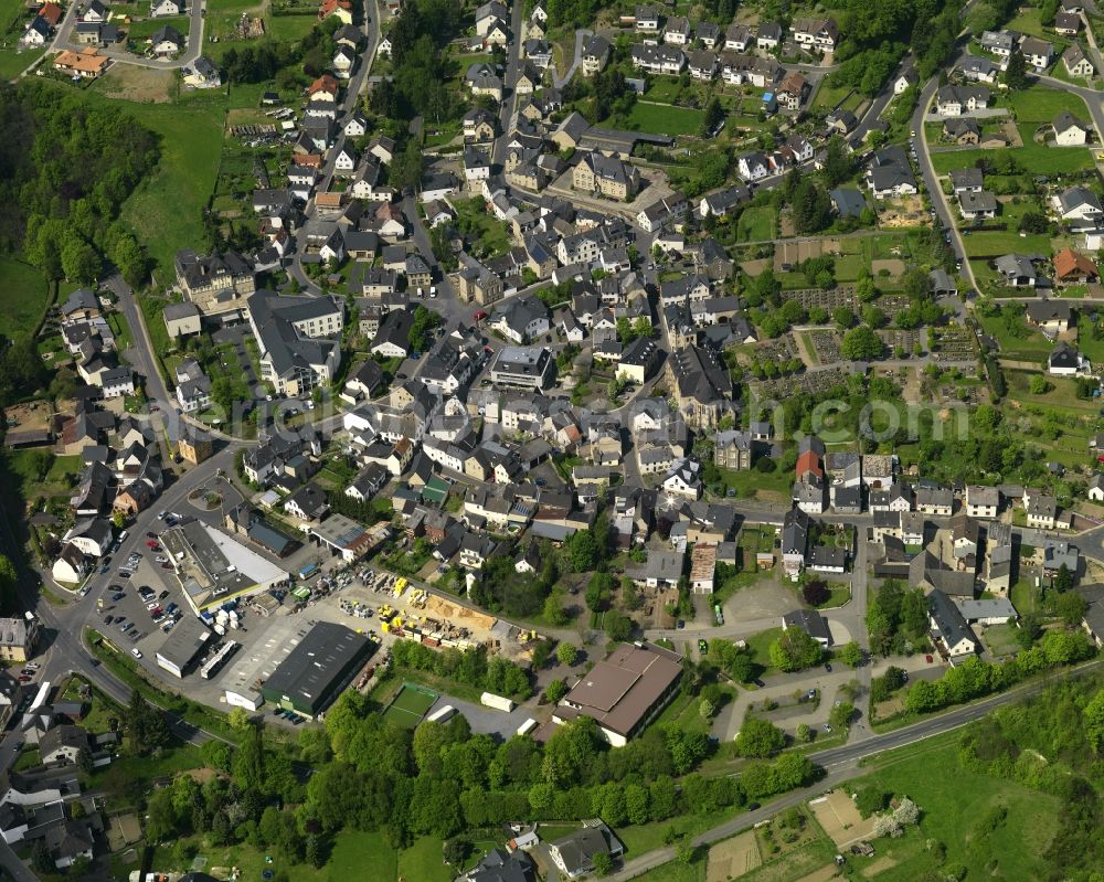 Kempenich from above - View of Kempenich in Rhineland-Palatinate