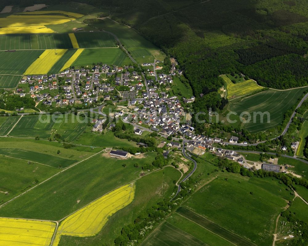 Aerial photograph Königsfeld - View of Koenigsfeld in Rhineland-Palatinate