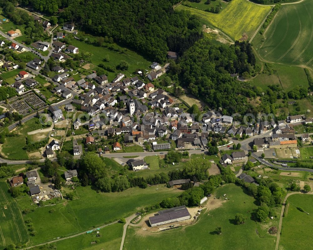 Königsfeld from above - View of Koenigsfeld in Rhineland-Palatinate