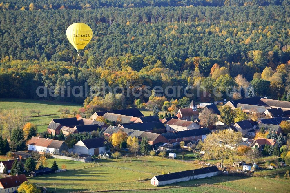 Kropstädt from above - View Kropstädt in Saxony-Anhalt