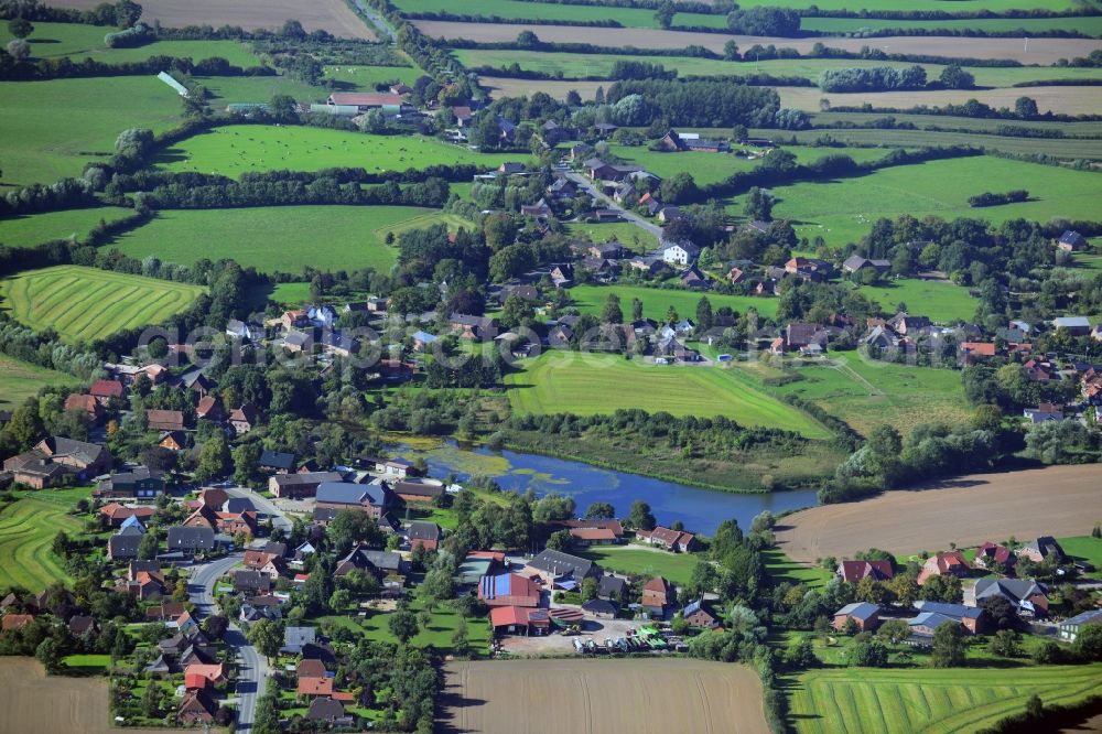 Aerial photograph Labenz - Village view from Labenz in Schleswig-Holstein