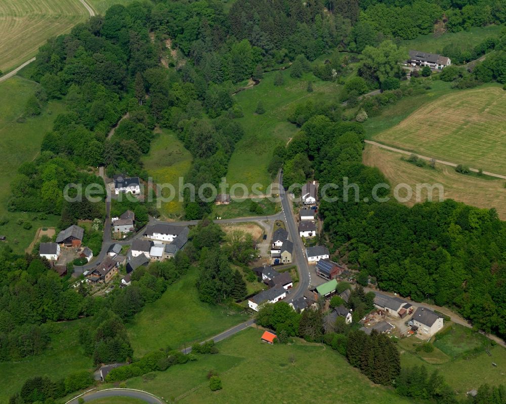 Aerial image Niederirsen - View of Niederirsen in the state of Rhineland-Palatinate