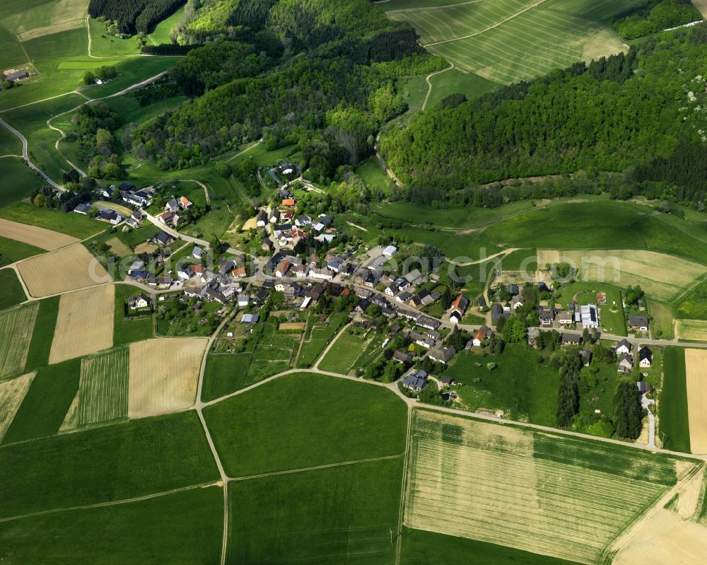 Aerial photograph Pomster - View of Pomster in Rhineland-Palatinate