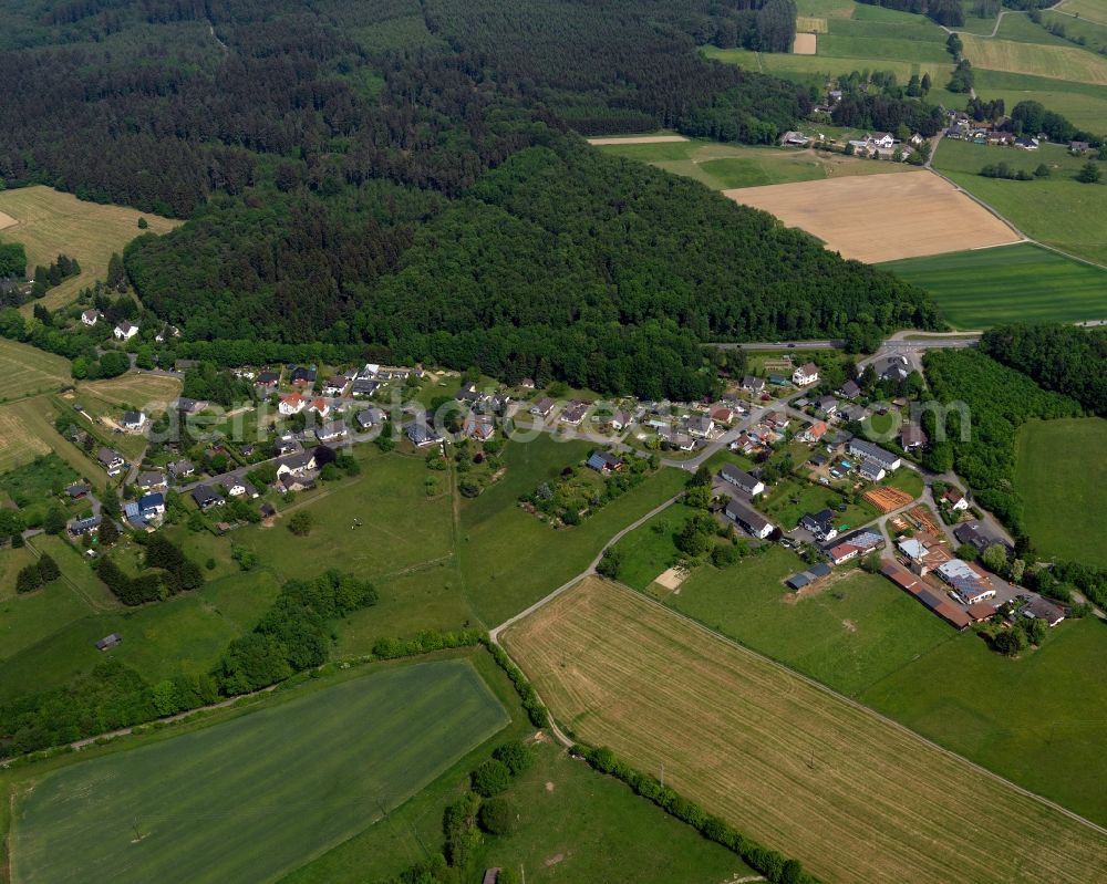 Aerial photograph Rettersen - View of Rettersen in Rhineland-Palatinate