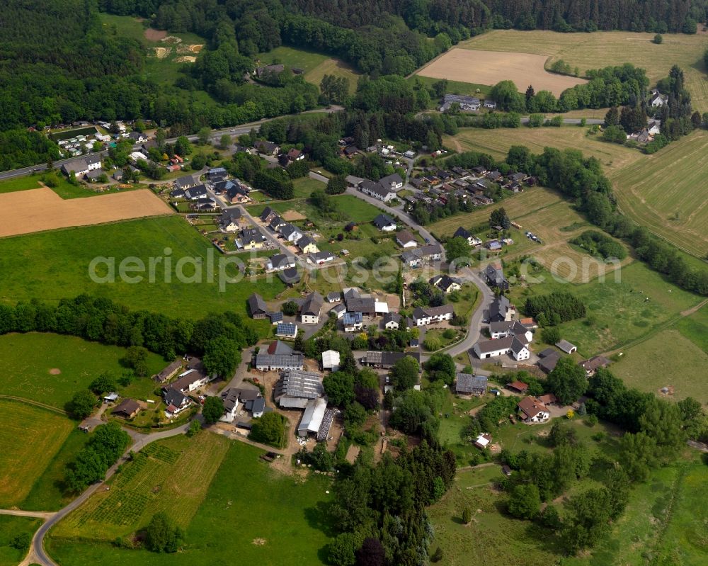 Rettersen from the bird's eye view: View of Rettersen in Rhineland-Palatinate