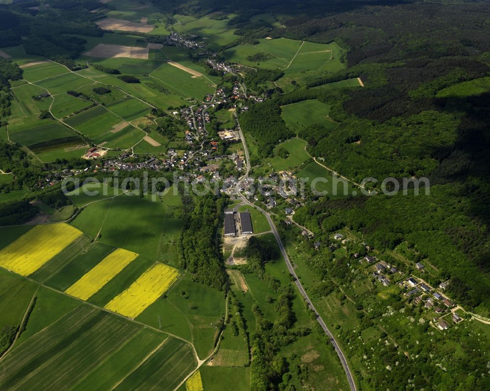 Aerial image Schalkenbach - View of Schalkenbach in Rhineland-Palatinate