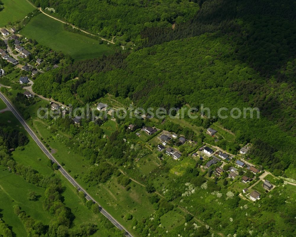 Aerial photograph Schalkenbach - View of Schalkenbach in Rhineland-Palatinate