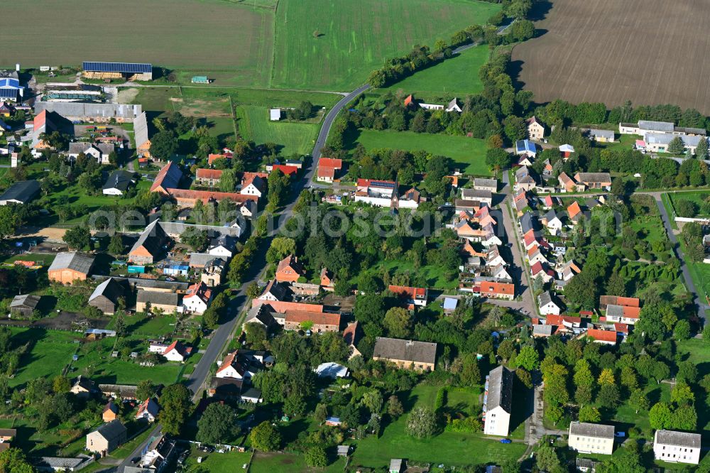 Aerial image Schulzendorf - Village view of Schulzendorf in the state Brandenburg, Germany