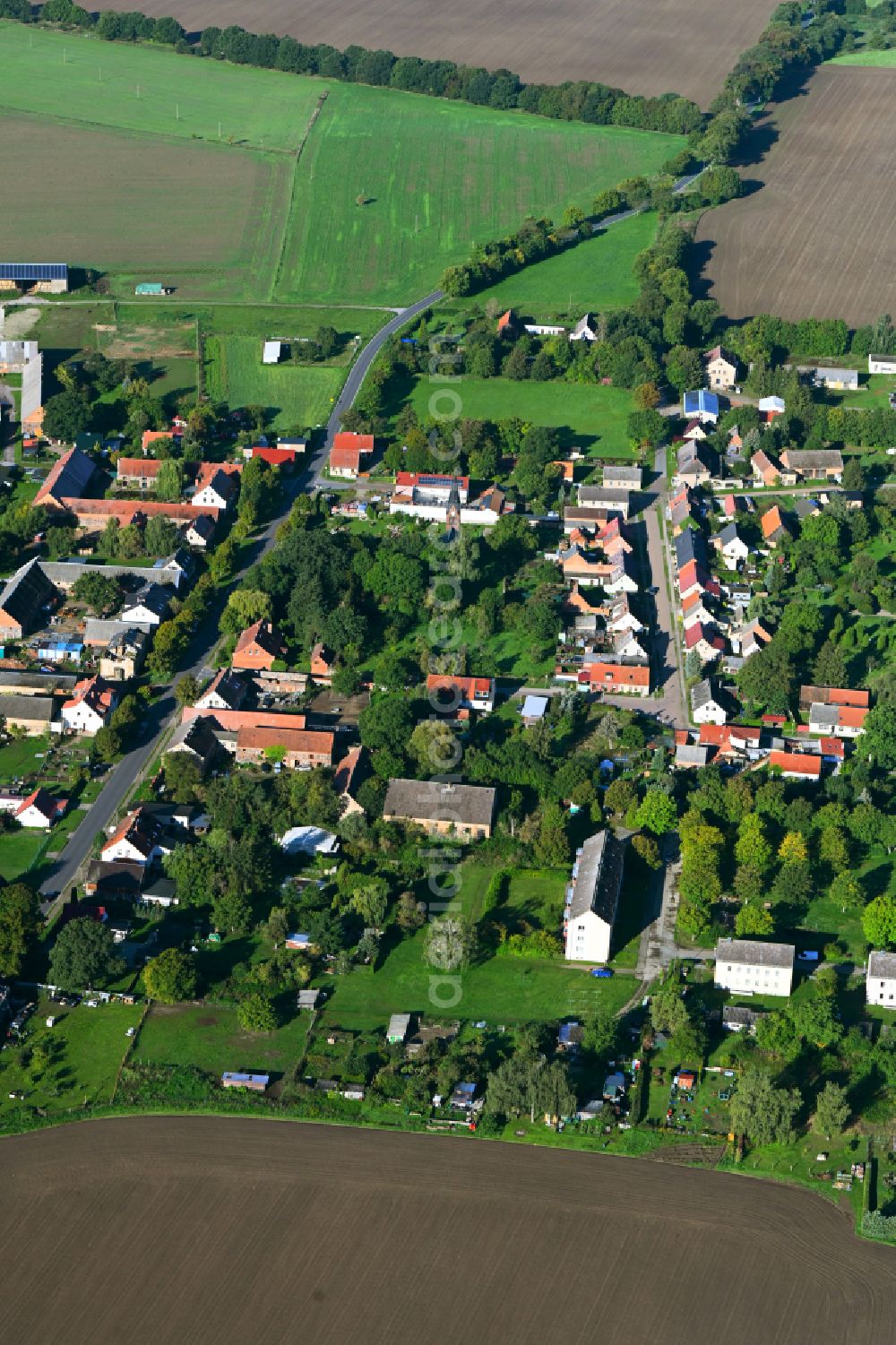 Aerial photograph Schulzendorf - Village view of Schulzendorf in the state Brandenburg, Germany