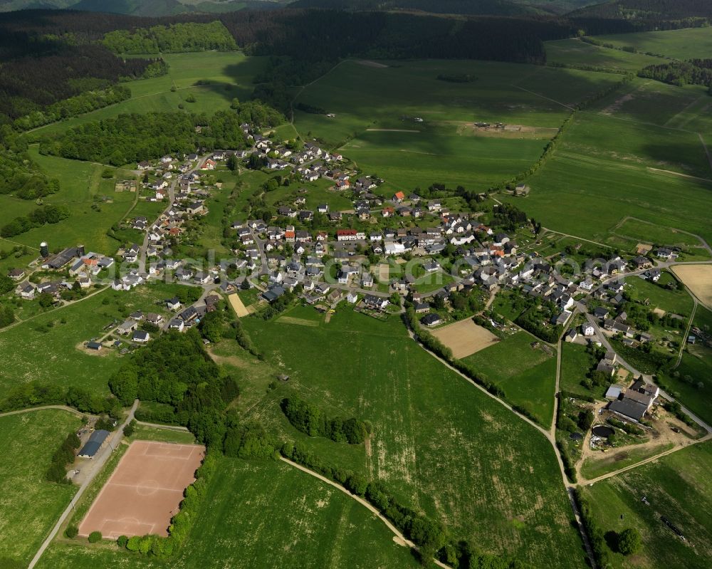 Spessart from the bird's eye view: View of Spessart in Rhineland-Palatinate