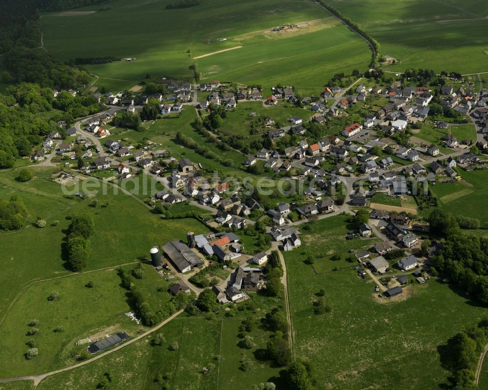 Aerial image Spessart - View of Spessart in Rhineland-Palatinate