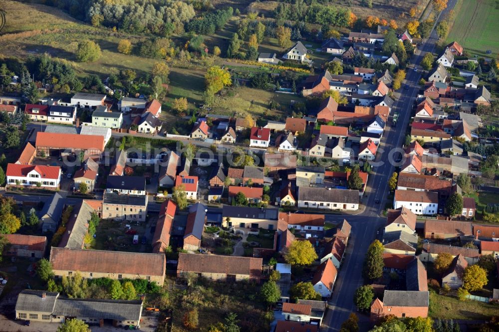 Aerial photograph Uchtdorf - View of the village Uchtdorf in the state Saxony-Anhalt