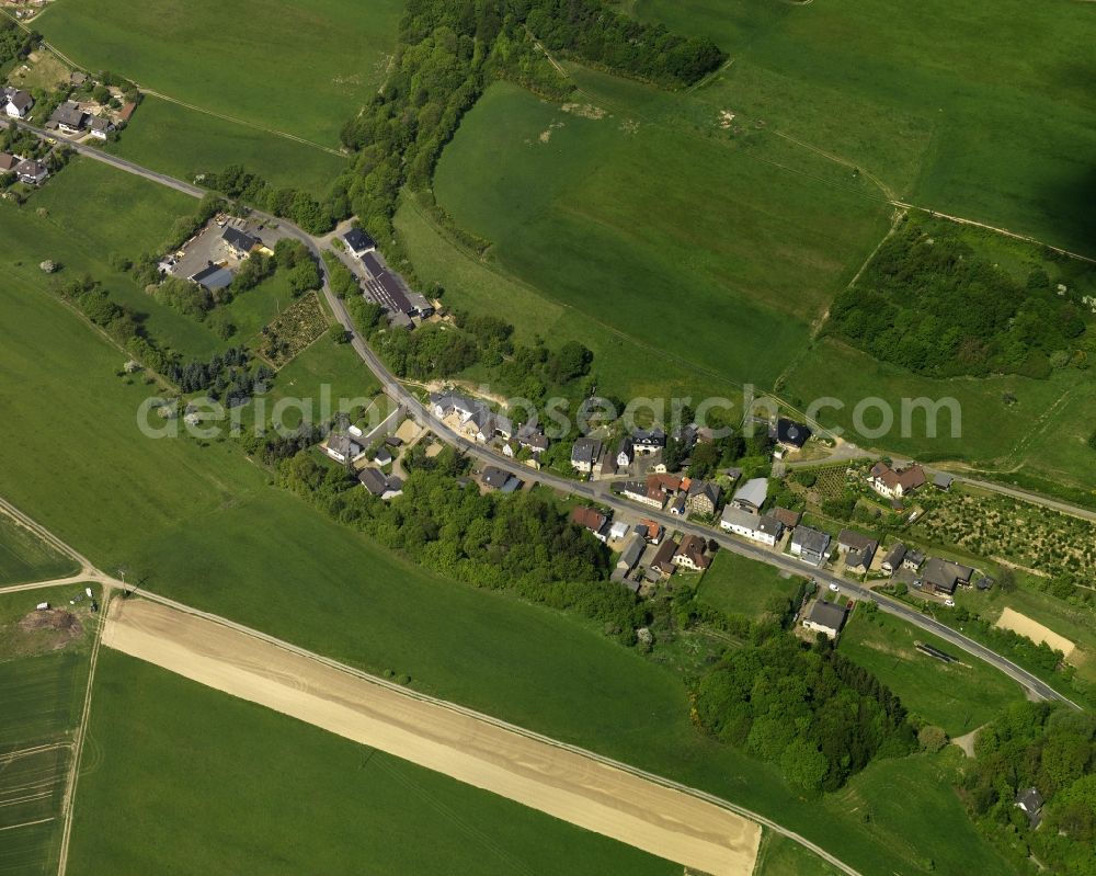 Aerial image Bad Neuenahr-Ahrweiler - View of Vinxt in Bad Neuenahr-Ahrweiler in Rhineland-Palatinate