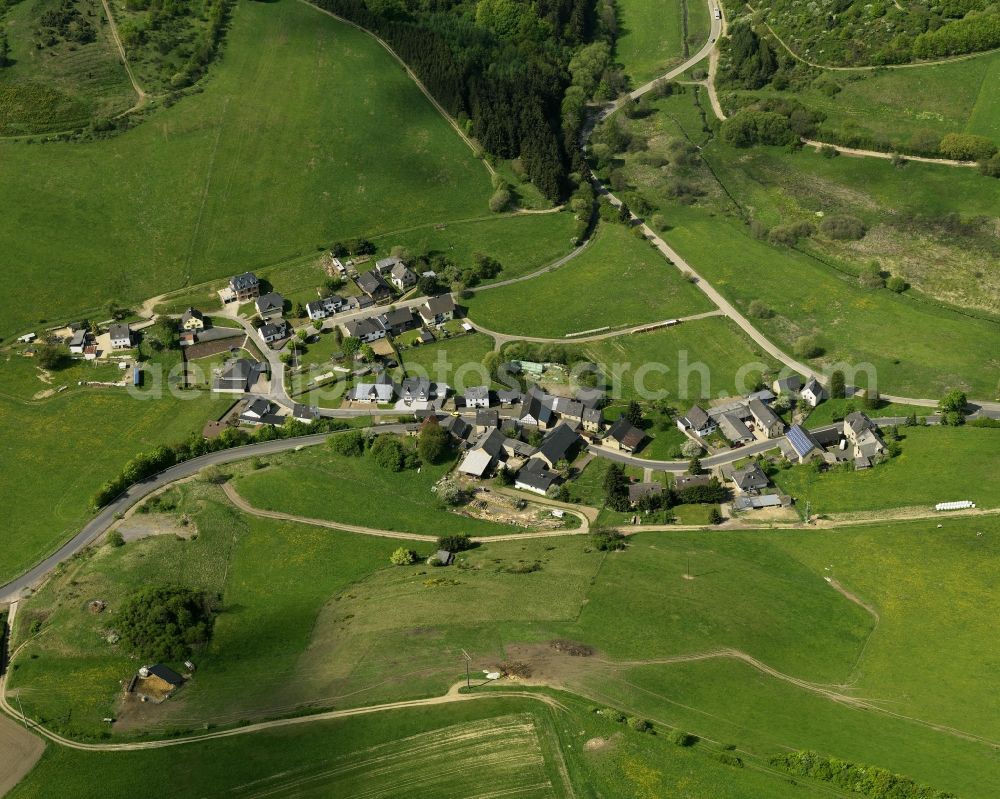 Aerial image Wabern - View of Wabern in Rhineland-Palatinate