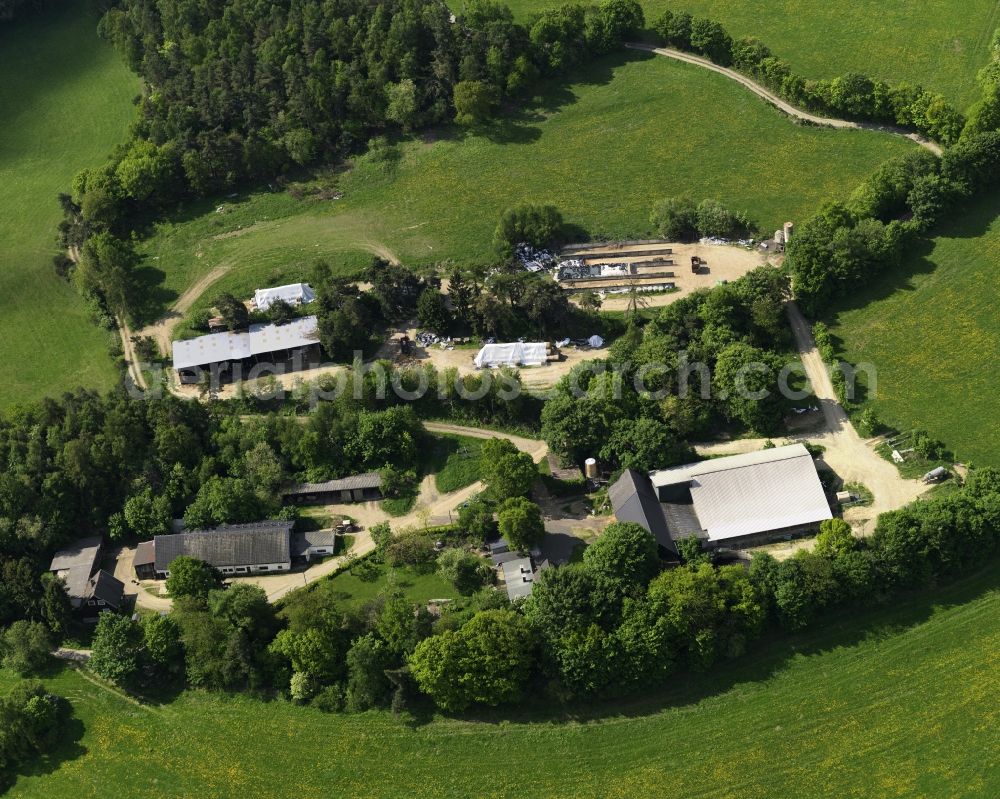 Aerial photograph Heckenbach Watzel - View of Watzel in Heckenbach in Rhineland-Palatinate