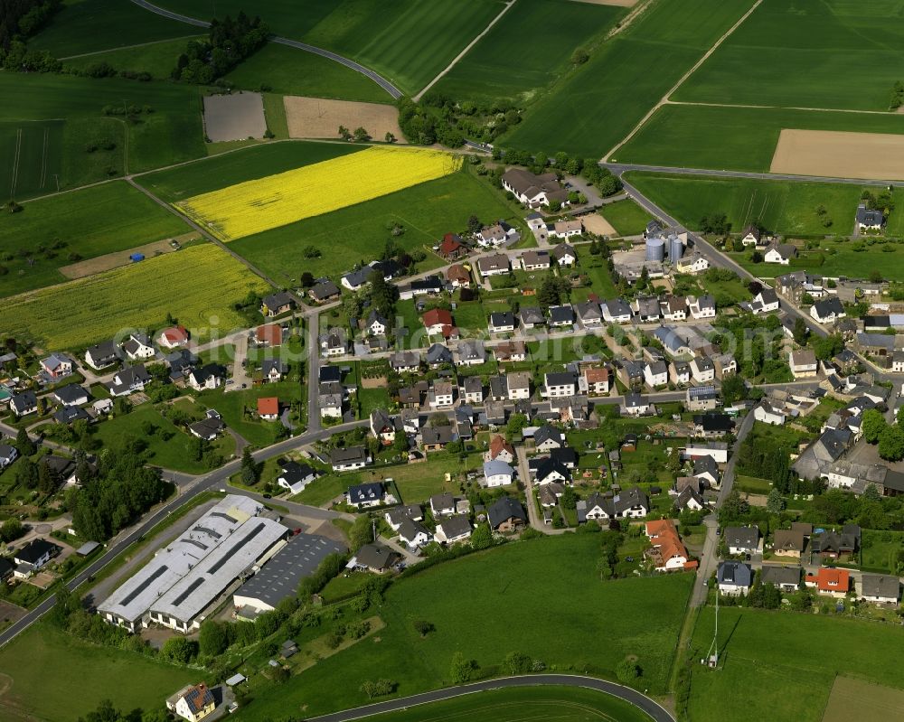 Wehr from the bird's eye view: View of Wehr in Rhineland-Palatinate