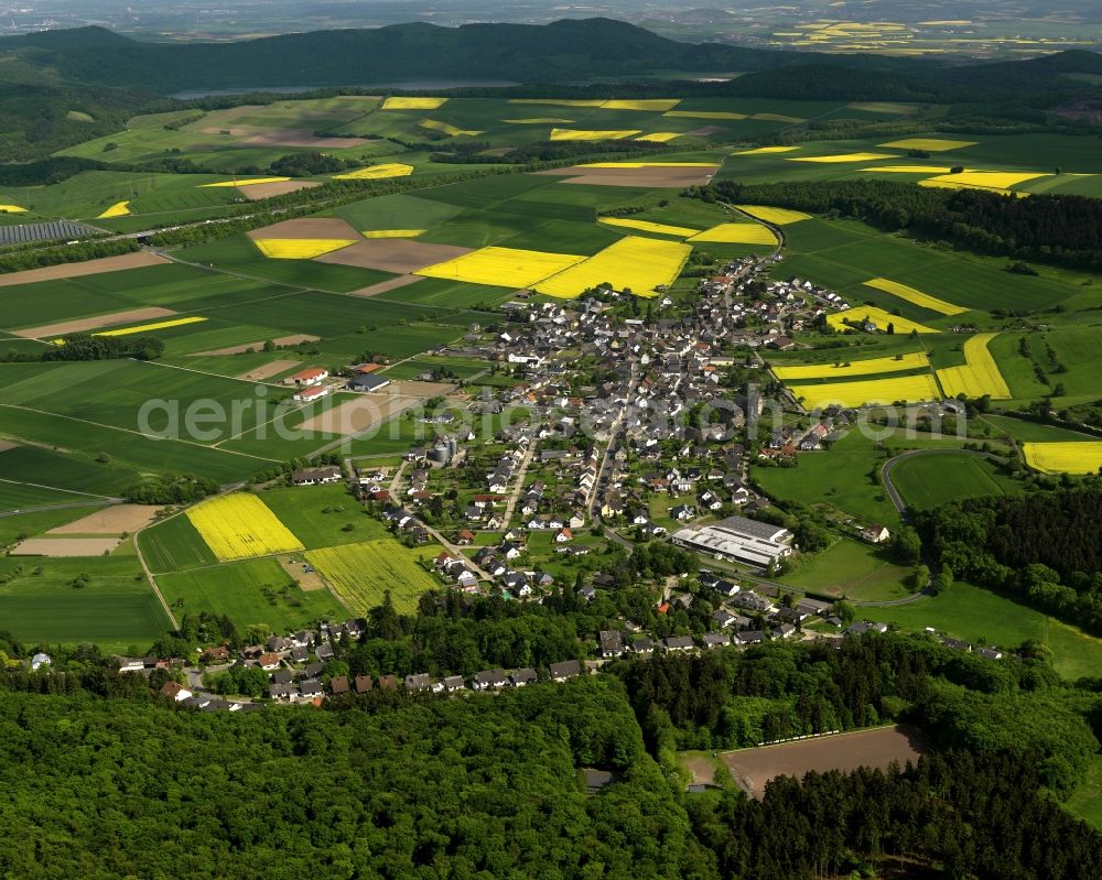 Aerial photograph Wehr - View of Wehr in Rhineland-Palatinate