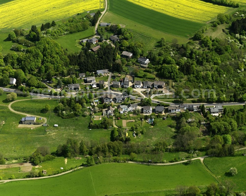 Weibern from above - View of Weibern in Rhineland-Palatinate