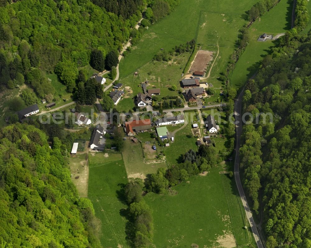 Aerial image Weidenbach - View of Weidenbach in Rhineland-Palatinate