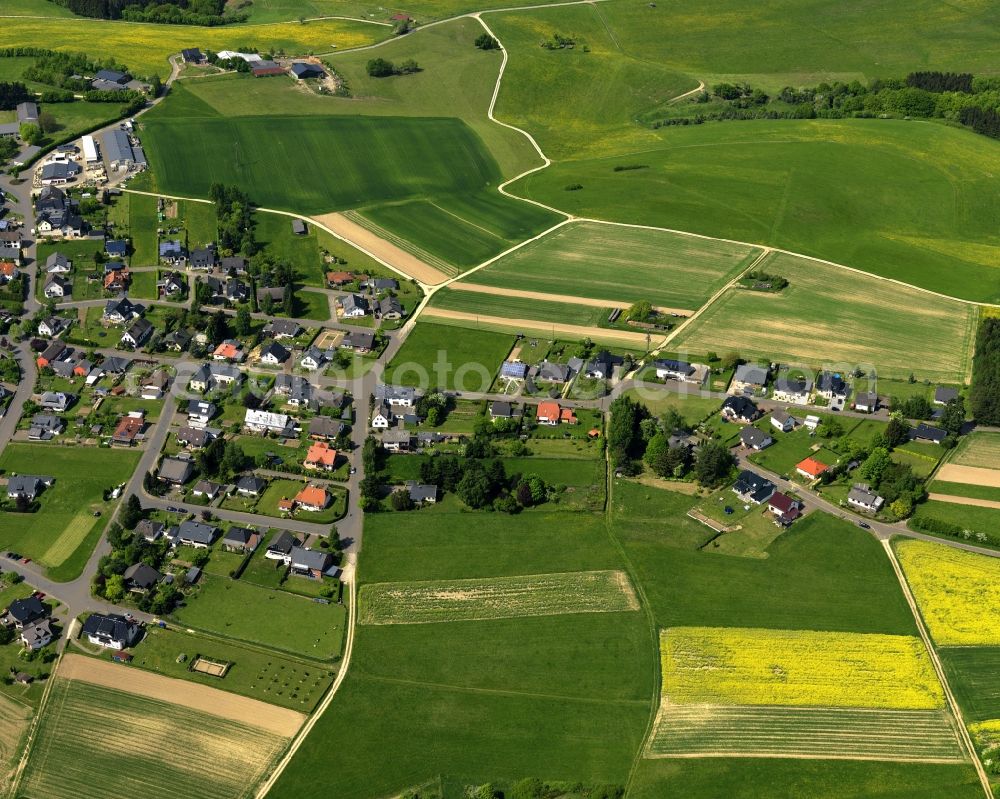 Aerial image Wershofen - View of Wershofen in Rhineland-Palatinate