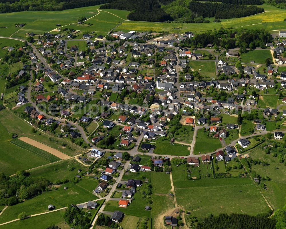 Wershofen from above - View of Wershofen in Rhineland-Palatinate