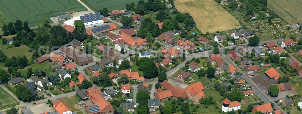 Aerial photograph Barsinghausen - Village core in Barsinghausen in the state Lower Saxony