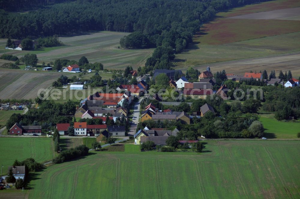 Aerial photograph Grabo - Village core in Grabo in the state Saxony-Anhalt