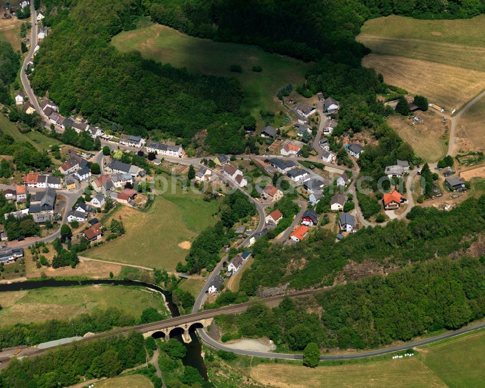 Aerial photograph Kronweiler - Village in Kronweiler in Rhineland-Palatinate