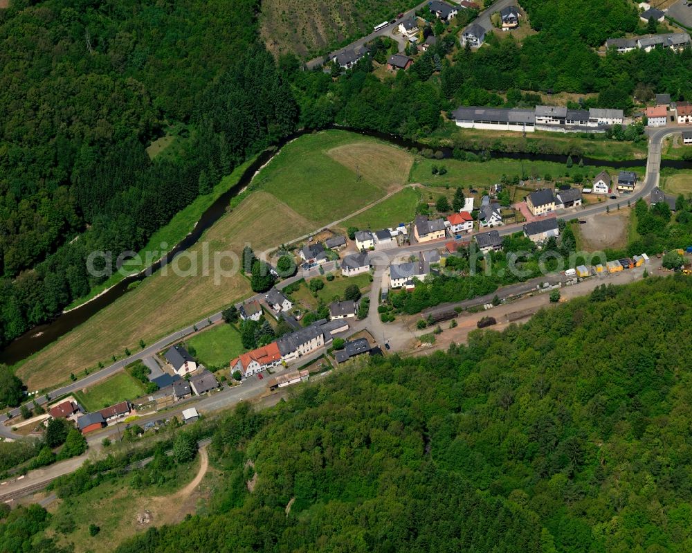 Kronweiler from above - Village in Kronweiler in Rhineland-Palatinate